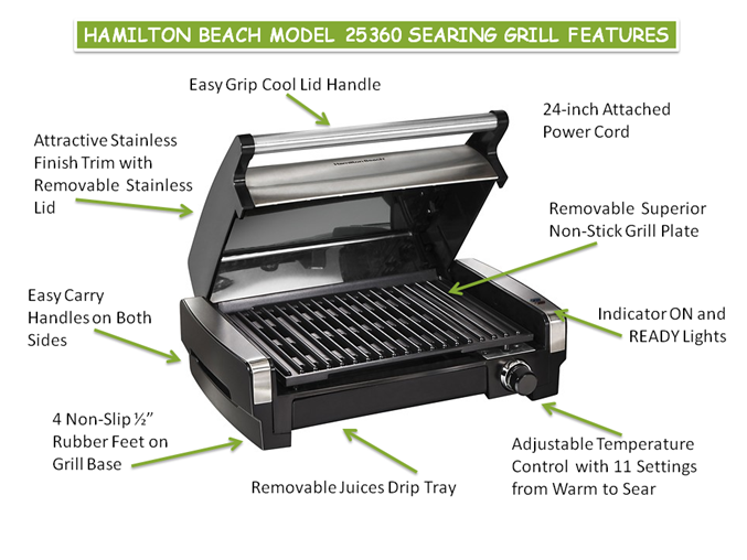 hamilton beach indoor searing grill