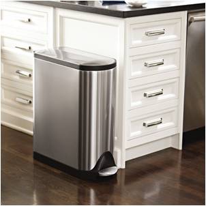 garbage cans for kitchen 13 gallon