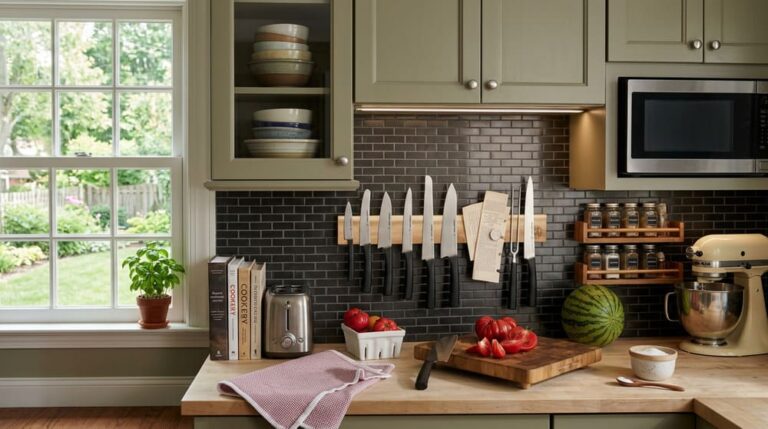 knife storage kitchen knife block