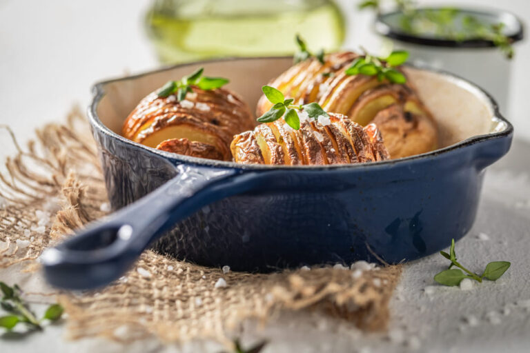 Enameled Cast Iron Skillet